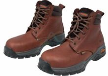 ZAPATO INDUSTRIAL CON CASQUILLO #25 CAFE