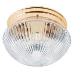 Luminario decorativo latonado 2x e26