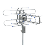 Antena aerea para tv giratoria 360 grados a control remoto