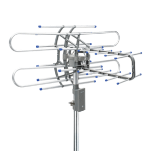 Antena aerea para tv giratoria 360 grados a control remoto