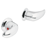 Juego 2 manerales tipo palanca para llave empotrar aqua