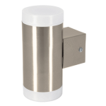 Arbotante decorativo de led 2 spots 10 w 650 lm