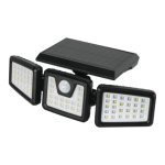 Luminario solar led 8 w con sensor de movimiento volteck
