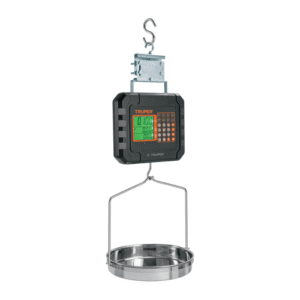 Bascula electronica colgante recargable c/charola 40 kg