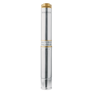Bomba sumergible 1 hp para agua limpia metalica
