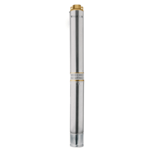 Bomba sumergible 2 hp para agua limpia metalica