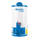Calentador de agua de deposito gas lp 38 litros