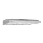 Campana extractora 80 cm de pared acero inoxidable foset
