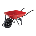 Carretilla 4.5ft3neum.ref bastidor bipartido roja pretul