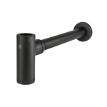 Cespol de bote minimalista 1 1/4 negro para lavabo