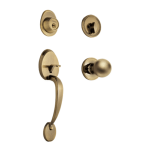 Cerradura laton antiguo mariposa pomo-jaladera