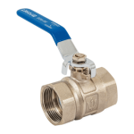 Valvula de esfera de laton roscable 1-1/4?