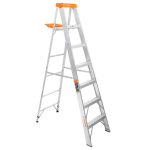 Escalera de tijera tipo ii 6 escalones con bandeja