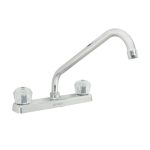 Mezcladora fregadero manerales de acrilico basic