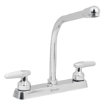 Mezcladora fregadero manerales cono  cuello cobra basic