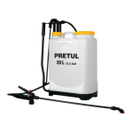 Fumigador de mochila 20 lts pretul