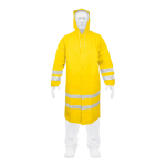 Gabardina impermeable doble capa con reflejante tg