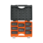 Juego de 8 dados largos cuadro 3/4? de impacto 6 puntas