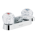 Mezcladora lavabo manerales de acrilico basic