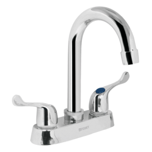Mezcladora lavabo manerales palanca cuello bar basic