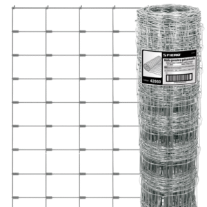 Malla ganadera de acero galvanizado 50 x 1.20 m