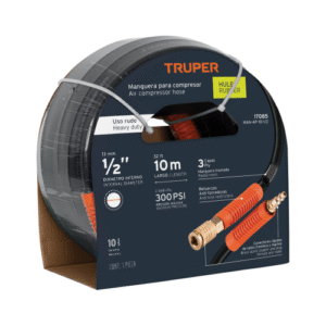 Manguera para compresor de hule 10m x 1/2?
