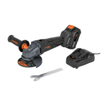 Esmeriladora angular inalambrica 41/2 20v s/carbones