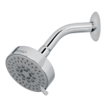 Regadera 5 funciones con brazo cromo element