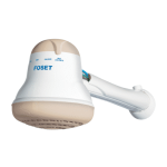 Regadera electrica 4 temperaturas beige