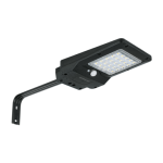 Luminario suburbano de led 4 w con panel solar volteck