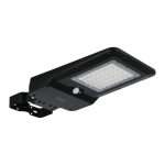 Luminario suburbano de led 15 w con panel solar volteck