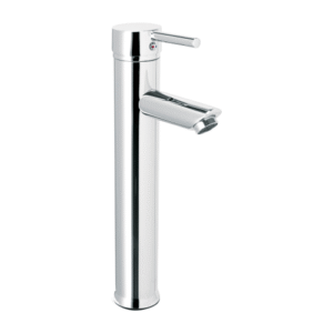 Monomando alto cromo para lavabo tubing